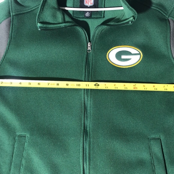 Green Bay Packers NFL Football Unisex G-III Jacket Full Zip Fleece Lined Med B1 - Picture 4 of 5